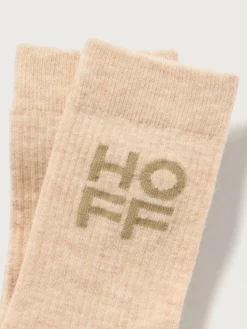 Herren HOFF Accessoires-BEIGEFARBENE KASCHMIR-SOCKEN
