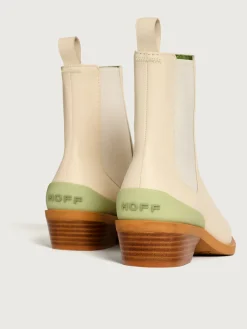 Damen HOFF Stiefel Und Stiefeletten-COWBOY-STIEFELETTE RODEO OFF WHITE