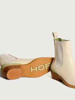 Damen HOFF Stiefel Und Stiefeletten-COWBOY-STIEFELETTE RODEO OFF WHITE