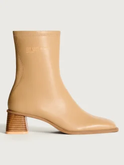 Damen HOFF Stiefel Und Stiefeletten-DATE BEIGE STIEFELETTE MIT ABSATZ