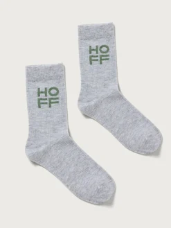 Herren HOFF Accessoires-GRAUE KASCHMIR-SOCKEN