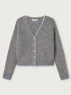 Damen HOFF Pullover-GRAUER LOUIS CARDIGAN