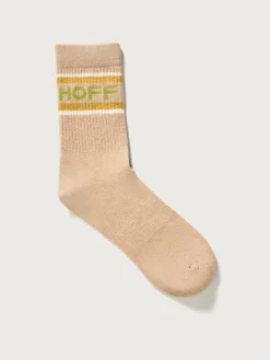Herren HOFF Accessoires-MELIERTE BEIGE SOCKEN