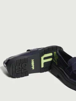 Damen HOFF Flacher Schuh-MOKASSIN SCHOOL BLAU