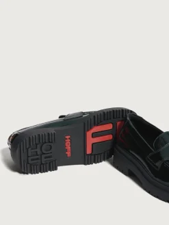 Damen HOFF Flacher Schuh-MOKASSIN SCHOOL KHAKI