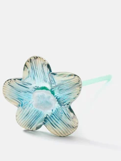Damen/Herren HOFF Deko|Deko-MOUTHBLOWN CRYSTAL FLOWER SILVER