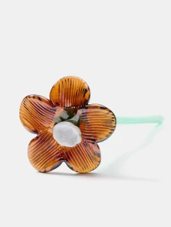Damen/Herren HOFF Deko|Deko-MOUTHBLOWN CRYSTAL FLOWER BROWN