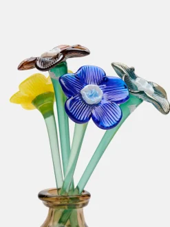 Damen/Herren HOFF Deko|Deko-MOUTHBLOWN CRYSTAL FLOWER BROWN