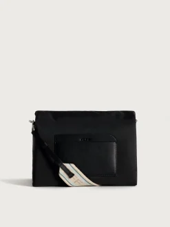 Damen HOFF Nylon|Umhängetaschen-SCHULTERTASCHE EVEREST NYLON SCHWARZ