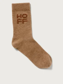 Herren HOFF Accessoires-TAUPEFARBENE KASCHMIR-SOCKEN